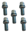 Zestaw 5 śrub M14 x 28 x 1,5